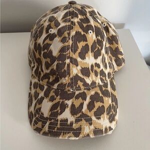 Leopard Print Kids Cap